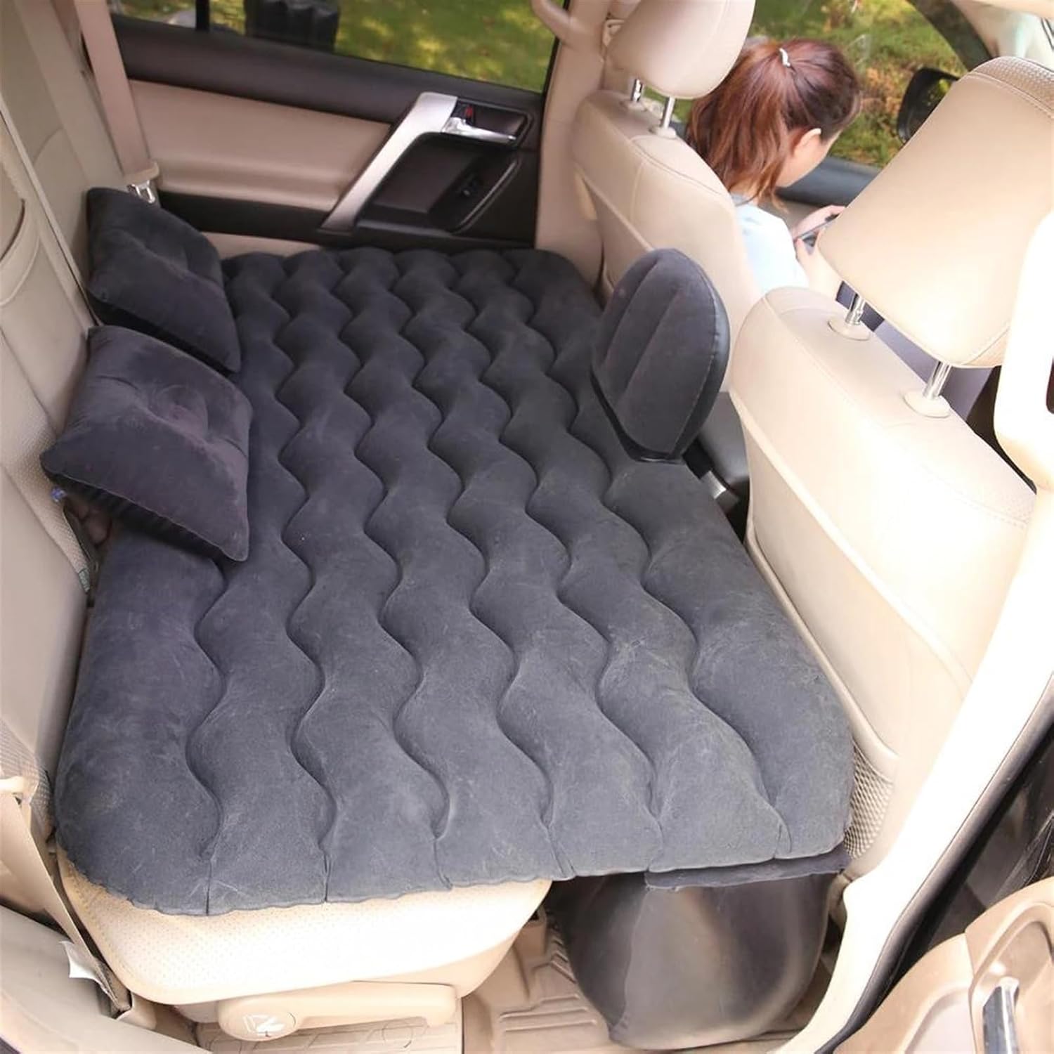Colchón inflable portátil para coche